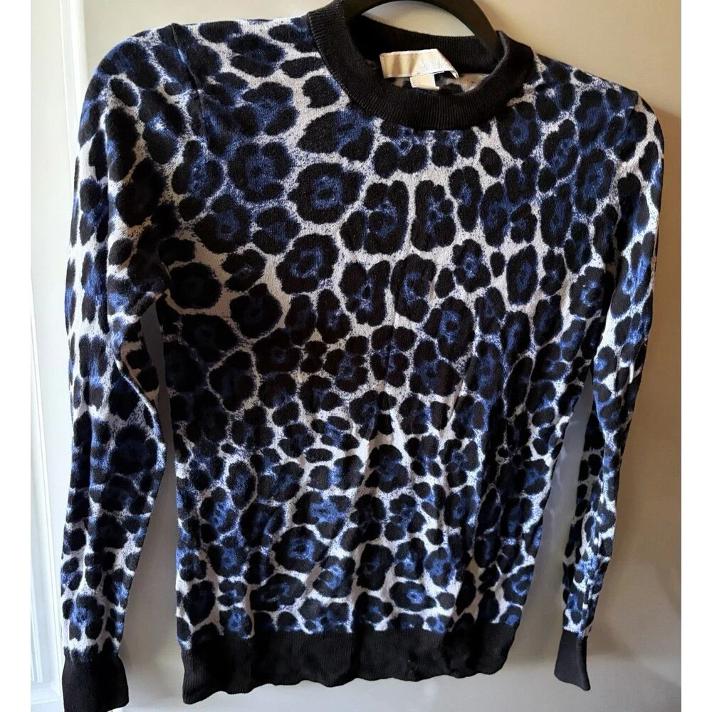 Women’s Michael Kors Leopard Print Shirt Size PS